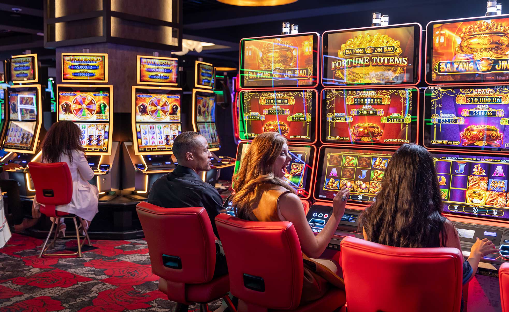 网络赌博豪华赌场大厅展示